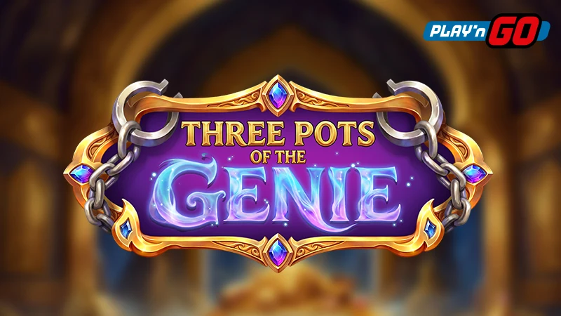 Three Pots of the Genie game logo by Play’n GO